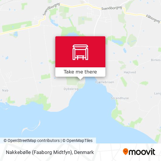 Nakkebølle (Faaborg Midtfyn) map