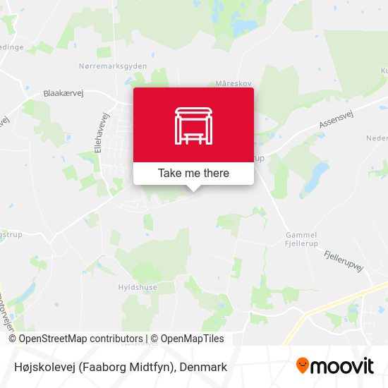 Højskolevej (Faaborg Midtfyn) map