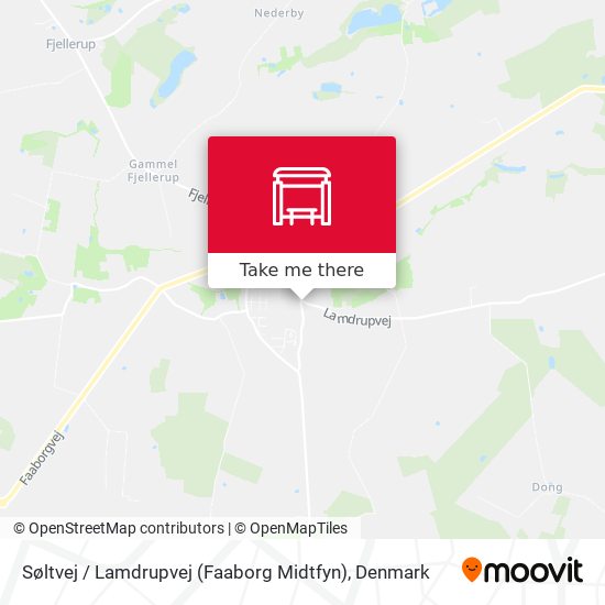 Søltvej / Lamdrupvej (Faaborg Midtfyn) map