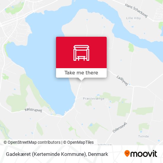 Gadekæret (Kerteminde Kommune) map