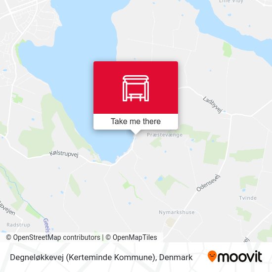 Degneløkkevej (Kerteminde Kommune) map