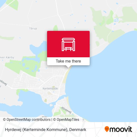 Hyrdevej (Kerteminde Kommune) map