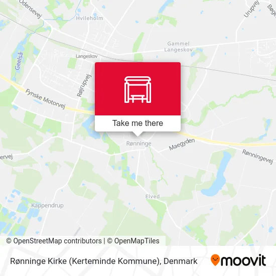 Rønninge Kirke (Kerteminde Kommune) map