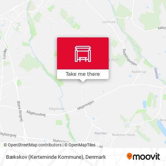 Bækskov (Kerteminde Kommune) map