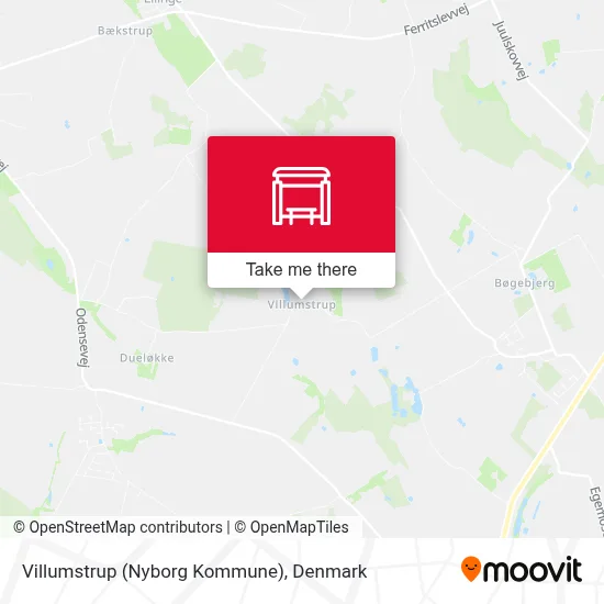 Villumstrup (Nyborg Kommune) map