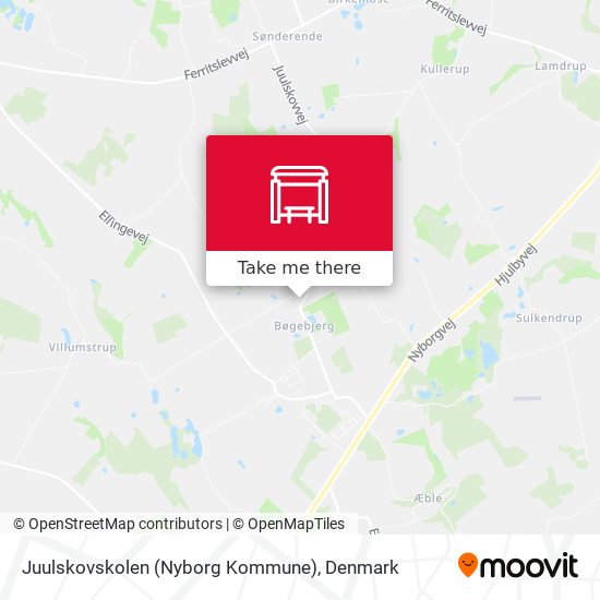 Juulskovskolen (Nyborg Kommune) map