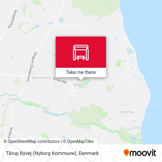 Tårup Byvej (Nyborg Kommune) map