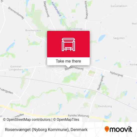 Rosenvænget (Nyborg Kommune) map
