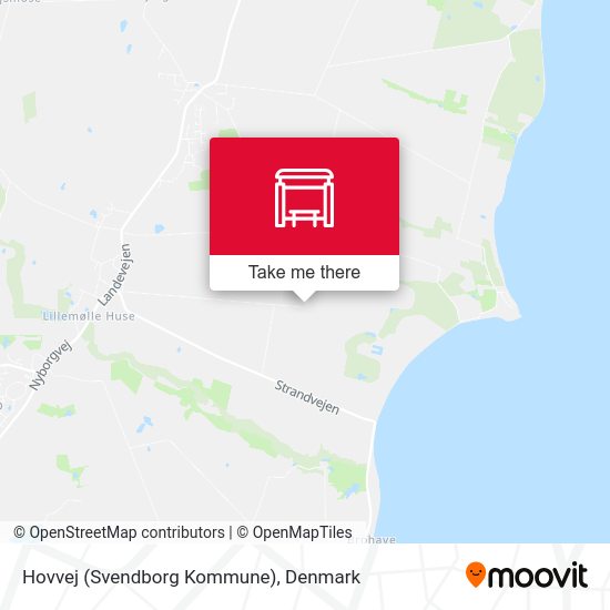 Hovvej (Svendborg Kommune) map
