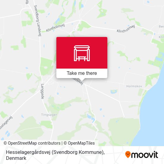 Hesselagergårdsvej (Svendborg Kommune) map