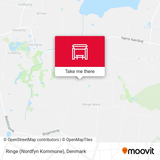Ringe (Nordfyn Kommune) map
