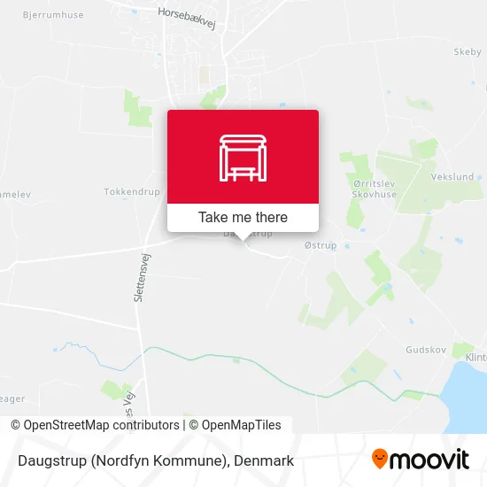 Daugstrup (Nordfyn Kommune) map