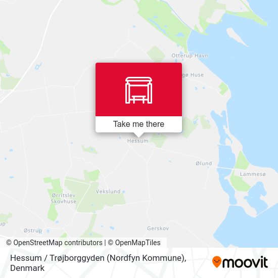 Hessum / Trøjborggyden (Nordfyn Kommune) map