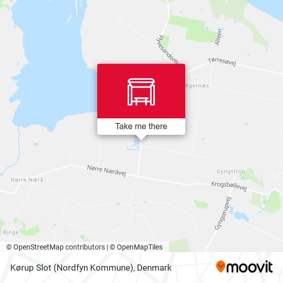 Kørup Slot (Nordfyn Kommune) map