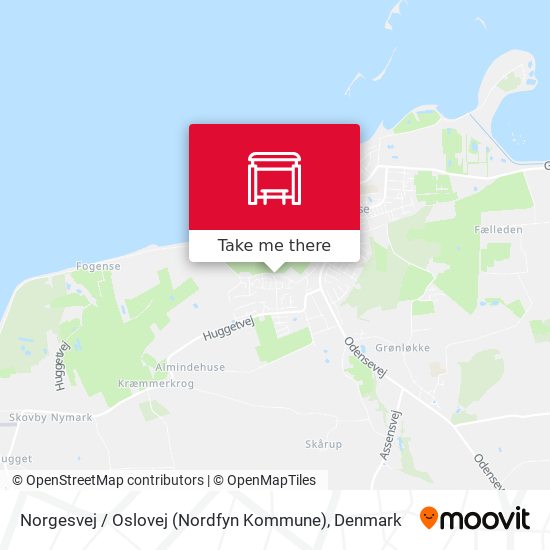 Norgesvej / Oslovej (Nordfyn Kommune) map