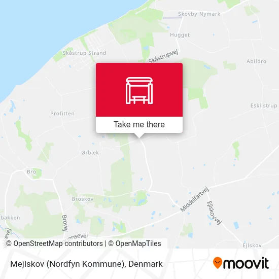 Mejlskov (Nordfyn Kommune) map