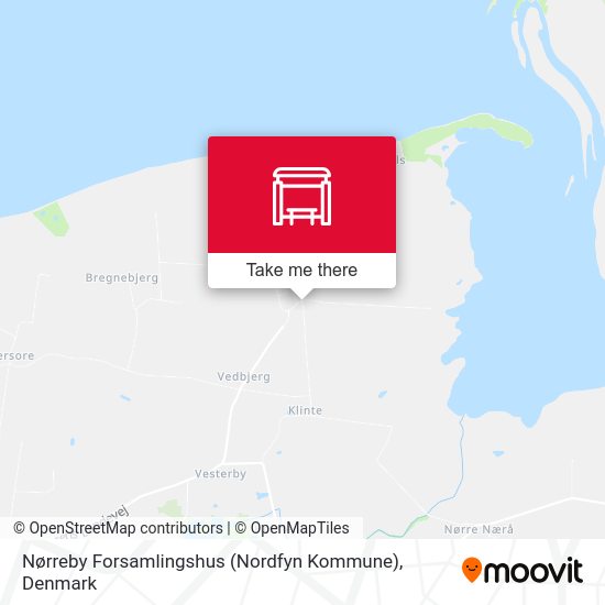 Nørreby Forsamlingshus (Nordfyn Kommune) map