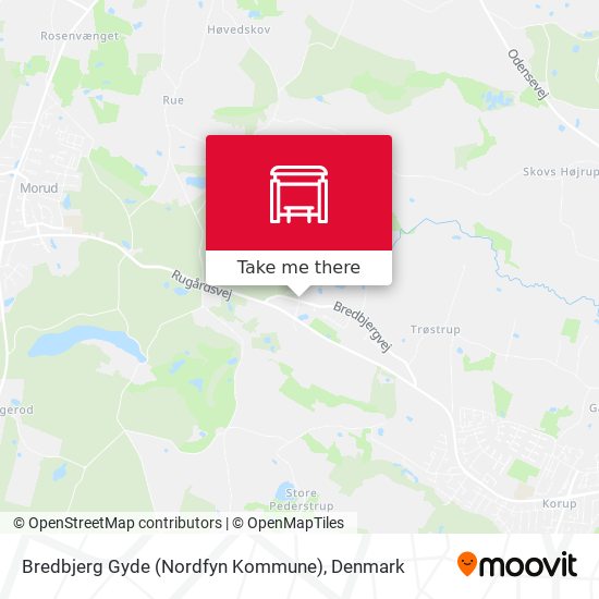 Bredbjerg Gyde (Nordfyn Kommune) map