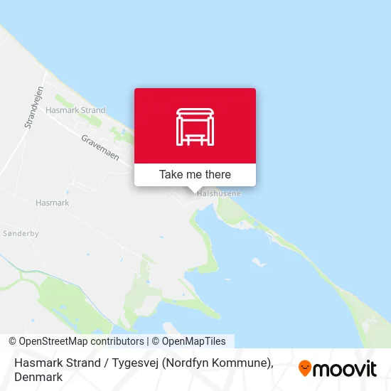 Hasmark Strand / Tygesvej (Nordfyn Kommune) map