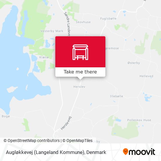 Augløkkevej (Langeland Kommune) map