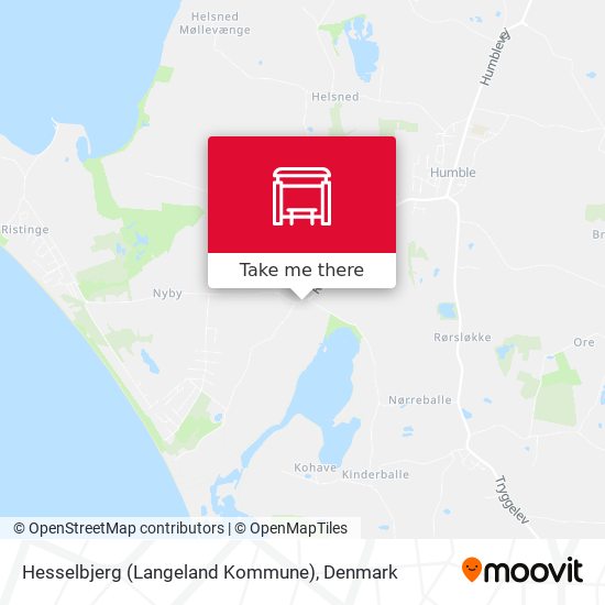 Hesselbjerg (Langeland Kommune) map