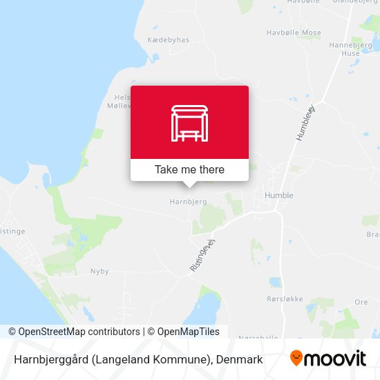 Harnbjerggård (Langeland Kommune) map