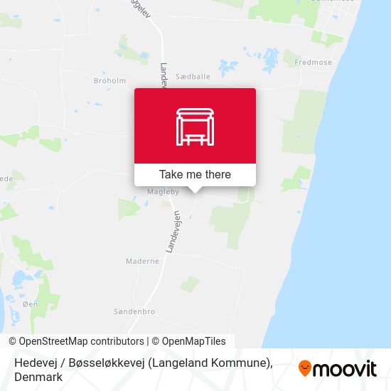 Hedevej / Bøsseløkkevej (Langeland Kommune) map