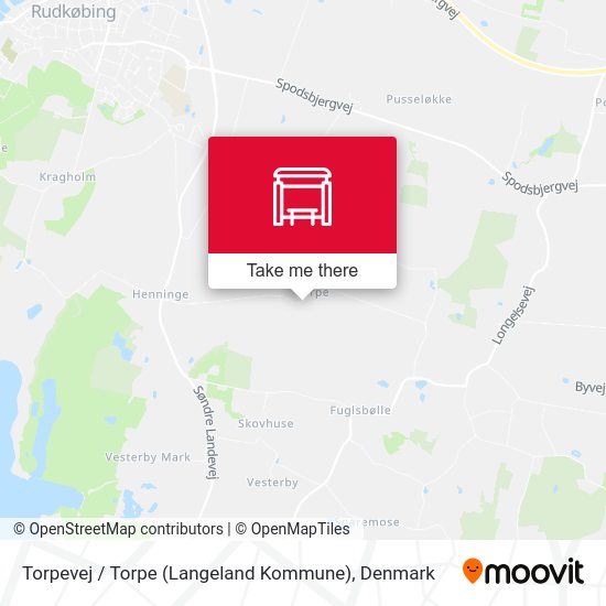 Torpevej / Torpe (Langeland Kommune) map