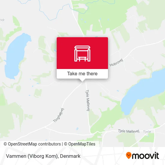 Vammen (Viborg Kom) map