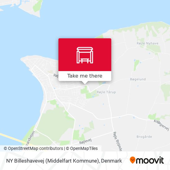 NY Billeshavevej (Middelfart Kommune) map