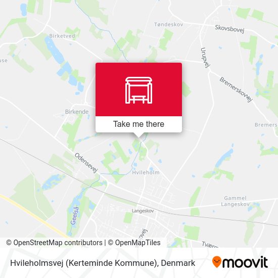 Hvileholmsvej (Kerteminde Kommune) map