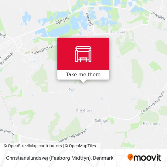 Christianslundsvej (Faaborg Midtfyn) map