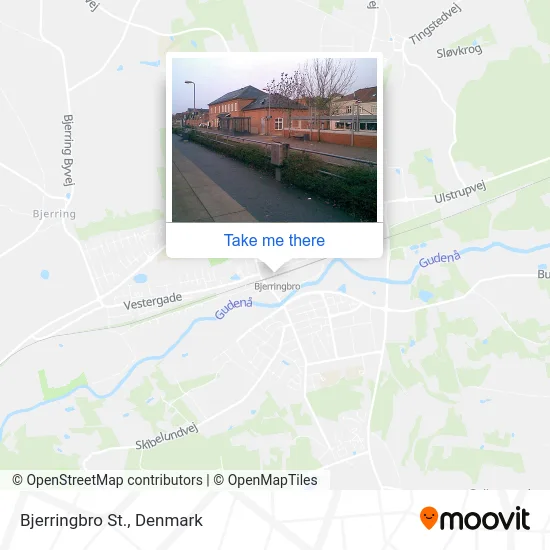 Bjerringbro St. map
