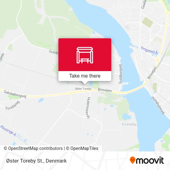 Øster Toreby St. map