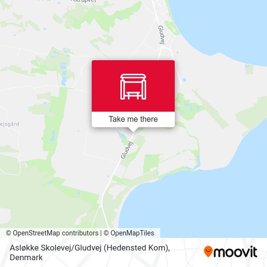 Asløkke Skolevej / Gludvej (Hedensted Kom) map