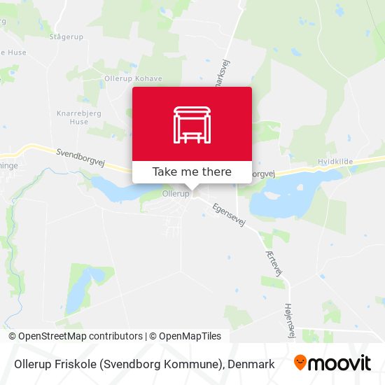 Ollerup Friskole (Svendborg Kommune) map