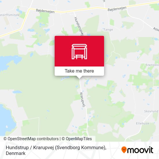 Hundstrup / Krarupvej (Svendborg Kommune) map