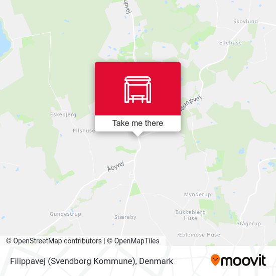 Filippavej (Svendborg Kommune) map