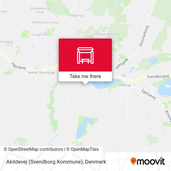 Akildevej (Svendborg Kommune) map