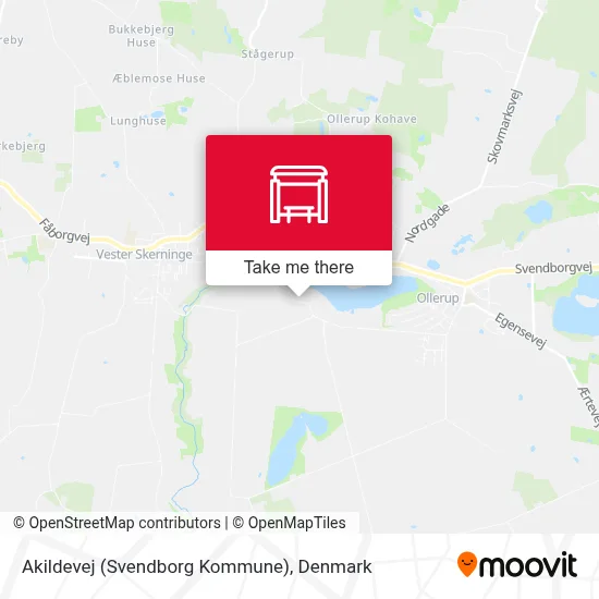 Akildevej (Svendborg Kommune) map