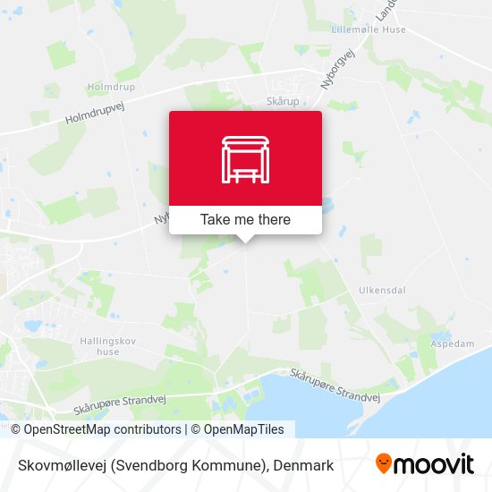 Skovmøllevej (Svendborg Kommune) map