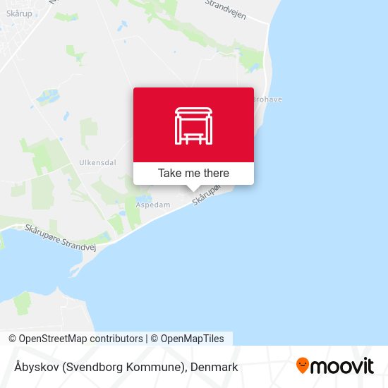 Åbyskov (Svendborg Kommune) map