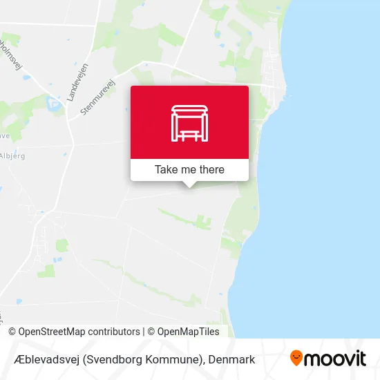 Æblevadsvej (Svendborg Kommune) map