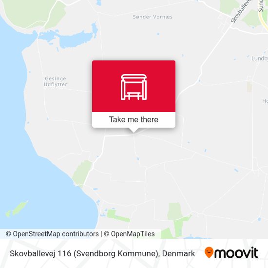 Skovballevej 116 (Svendborg Kommune) map