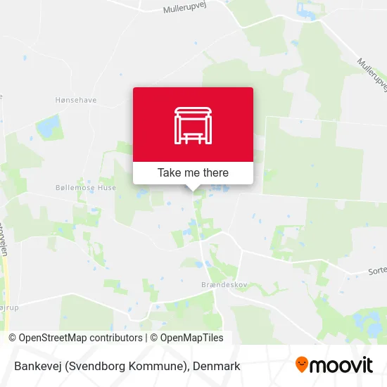 Bankevej (Svendborg Kommune) map