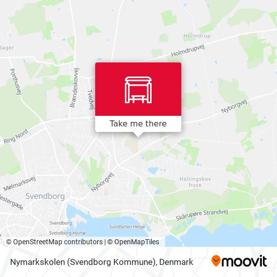 Nymarkskolen (Svendborg Kommune) map