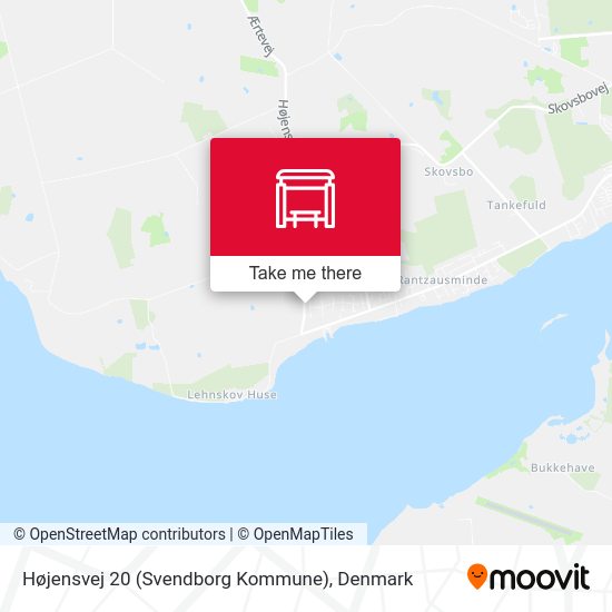Højensvej 20 (Svendborg Kommune) map
