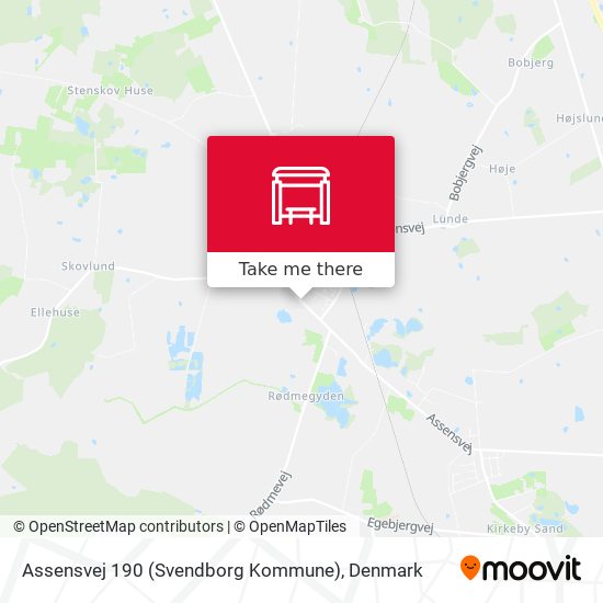 Assensvej 190 (Svendborg Kommune) map