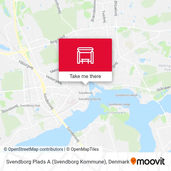 Svendborg Plads A (Svendborg Kommune) map