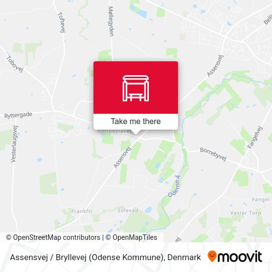Assensvej / Bryllevej (Odense Kommune) map
